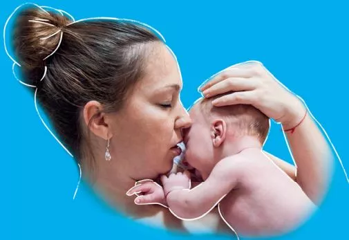 Mother and baby