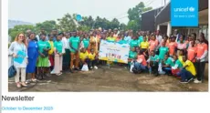 UNICEF Sierra Leone October to December 2025 Quarterly Newsletter