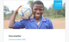 UNICEF Sierra Leone Quarterly Newsletter_January to March_cover page