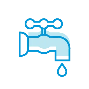 Icon: WASH - water tap