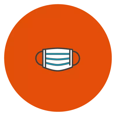 Icon of a face mask