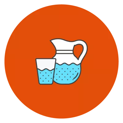 Icon of a water pitcher