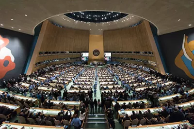 UN General Assembly in progress