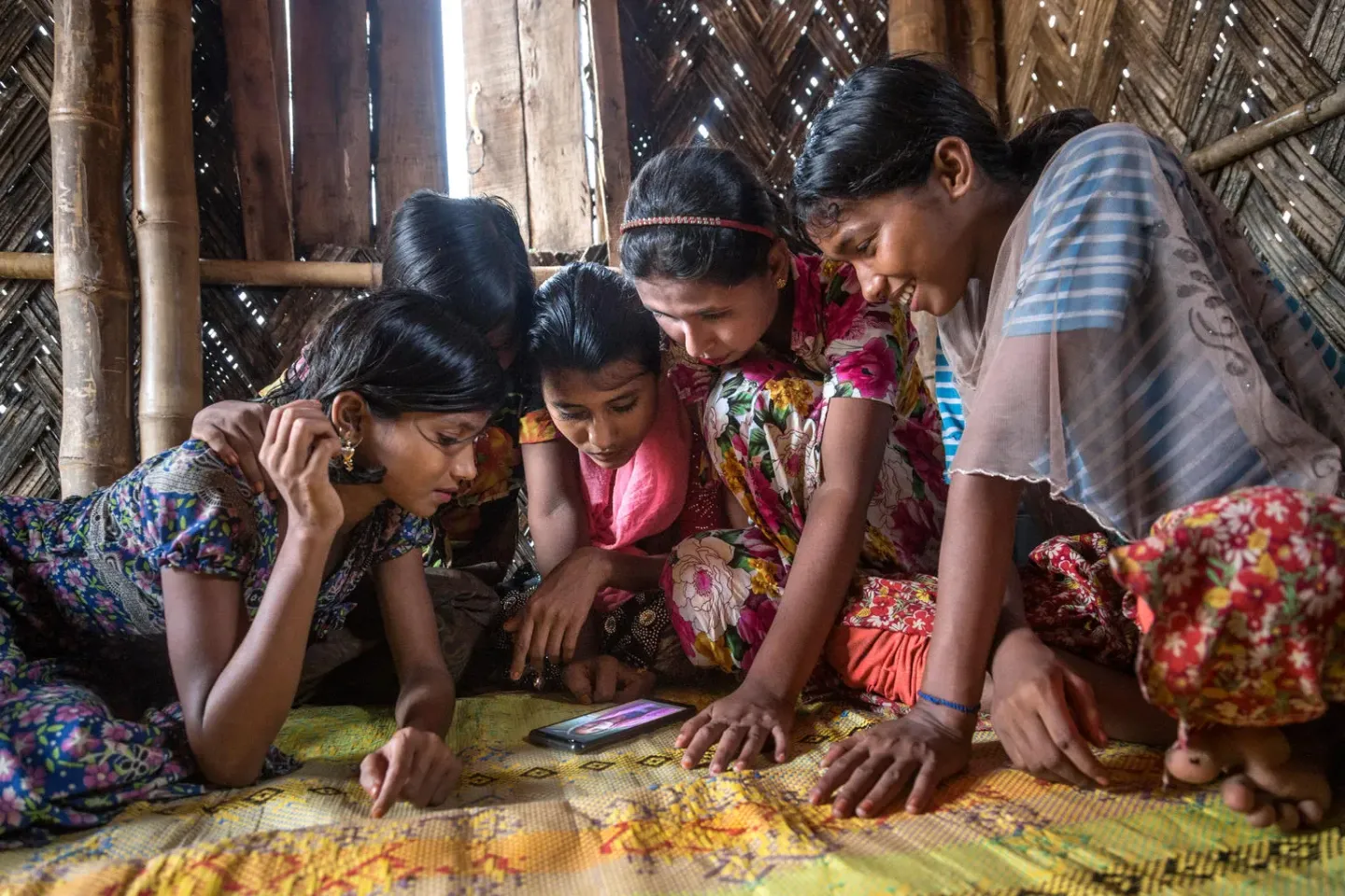 Rohingya refugees in Cox's Bazar, Bangladesh 