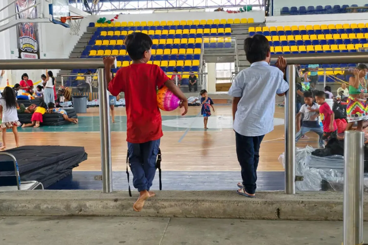 Earthquake response in Colombia