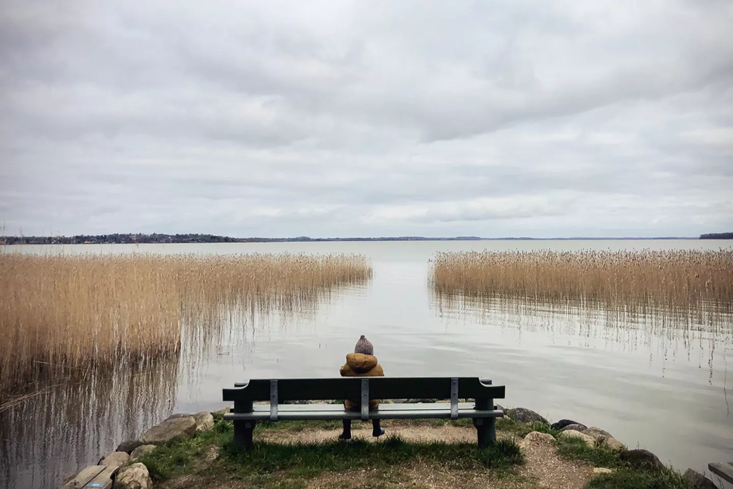 A 3-year-old and his family spending time outdoors during the COVID-19 lock down in Denmark.