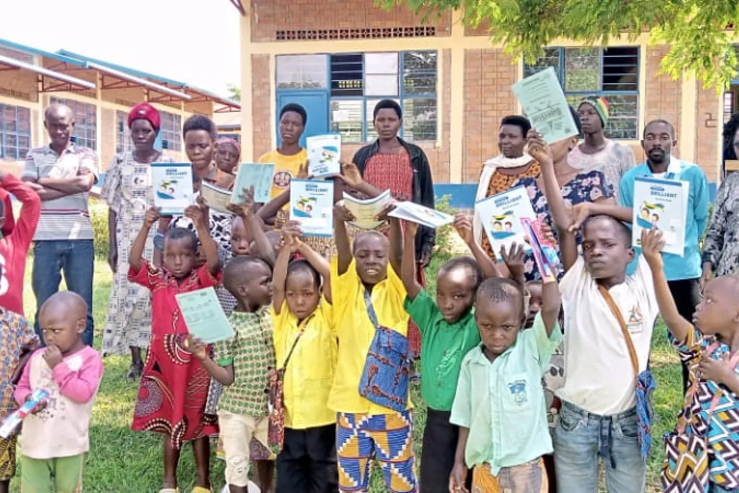 Children at school in Rwanda