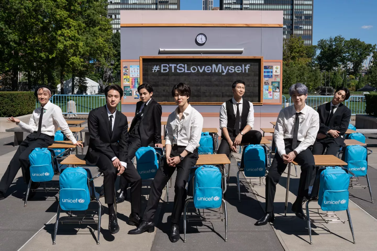 BTS mark the groundbreaking success of the LOVE MYSELF 