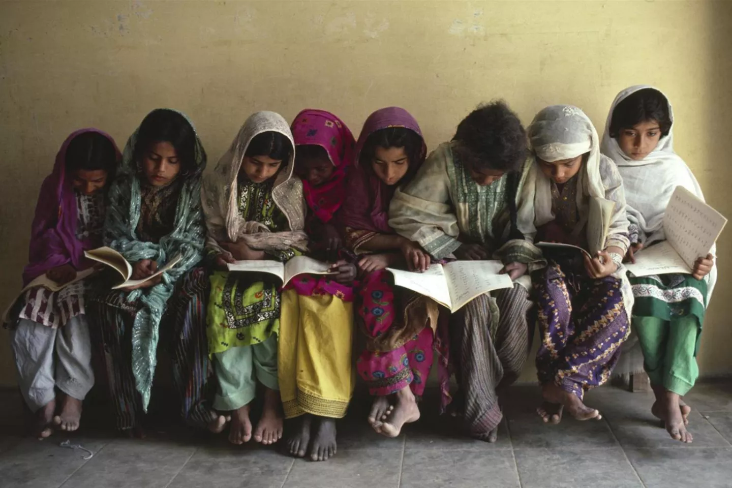 Children reading