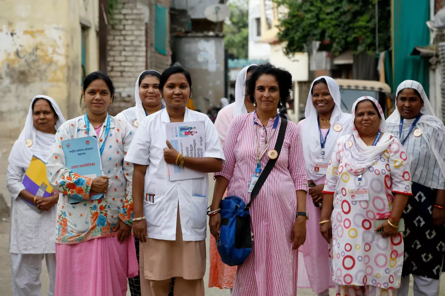 A women&rsquo;s collective that organizies community-based initiatives for healthcare services in low-income community areas in India. 