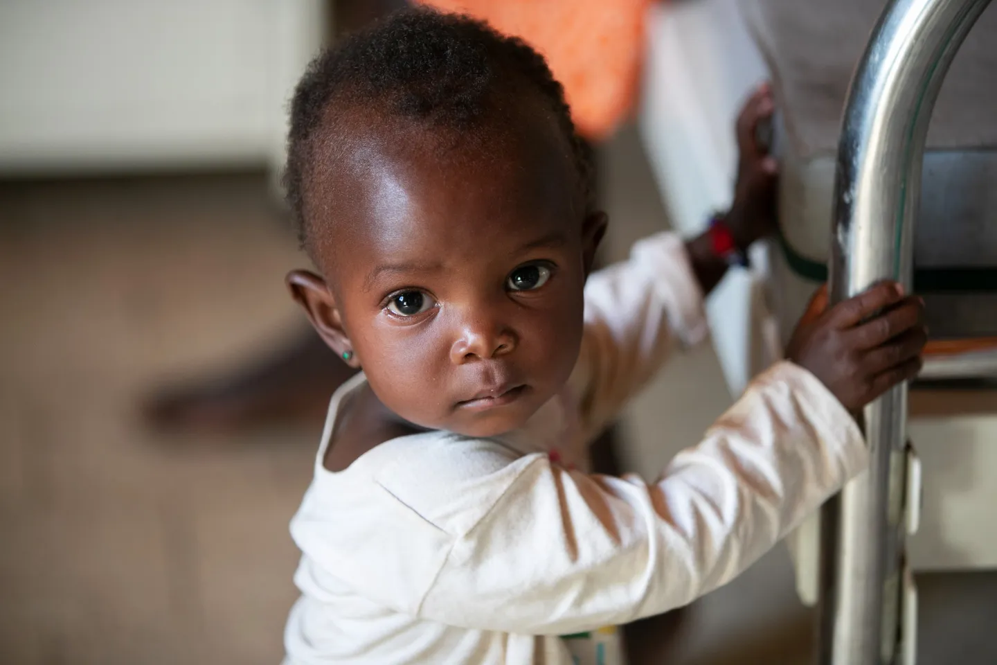 Mother and child bonding, Kaabong Hospital in Uganda.