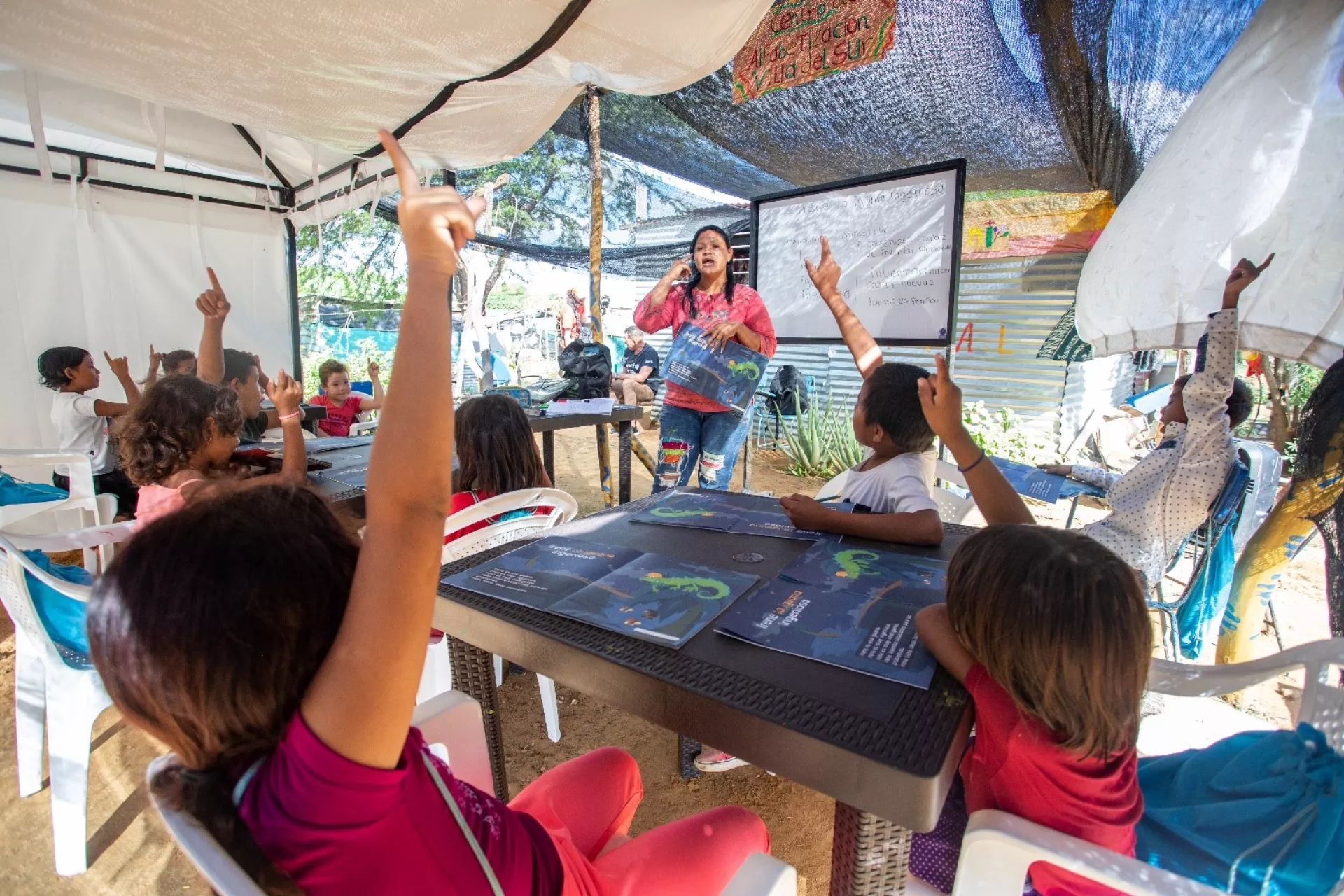 Migrant children in Colombia