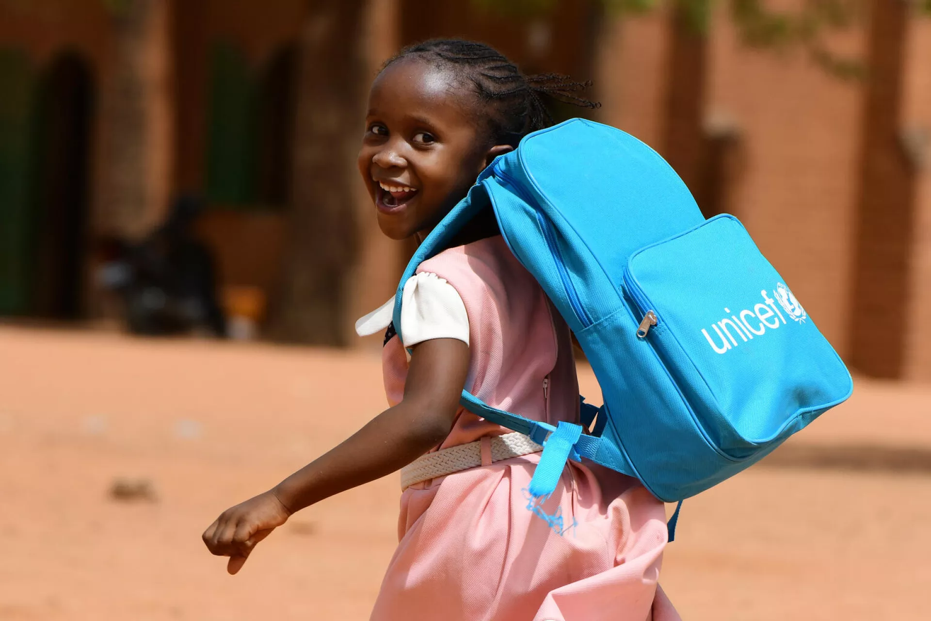 Children at the playground of their school in Niamey, the capital of Niger.