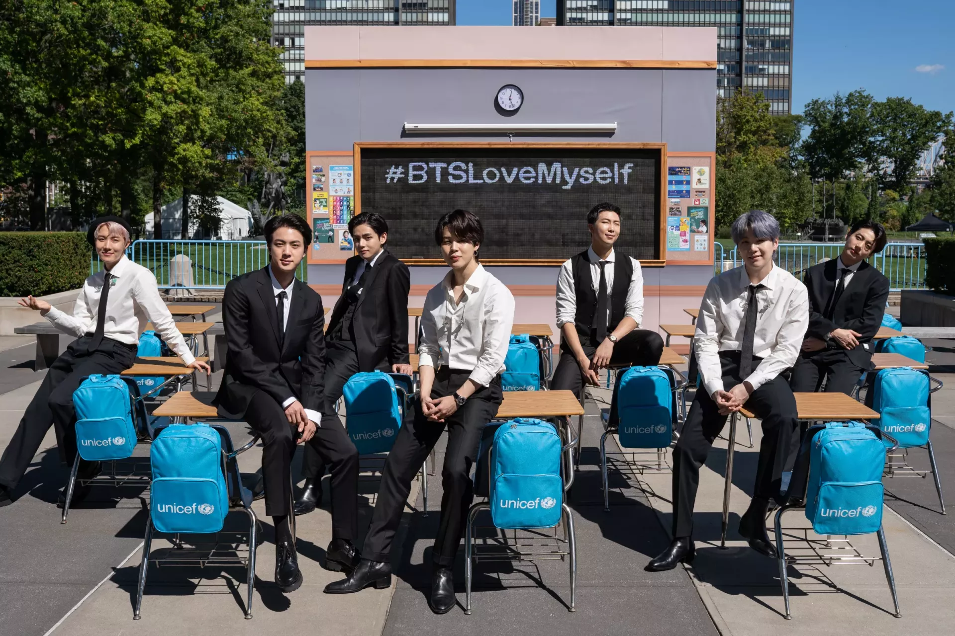 BTS mark the groundbreaking success of the LOVE MYSELF 