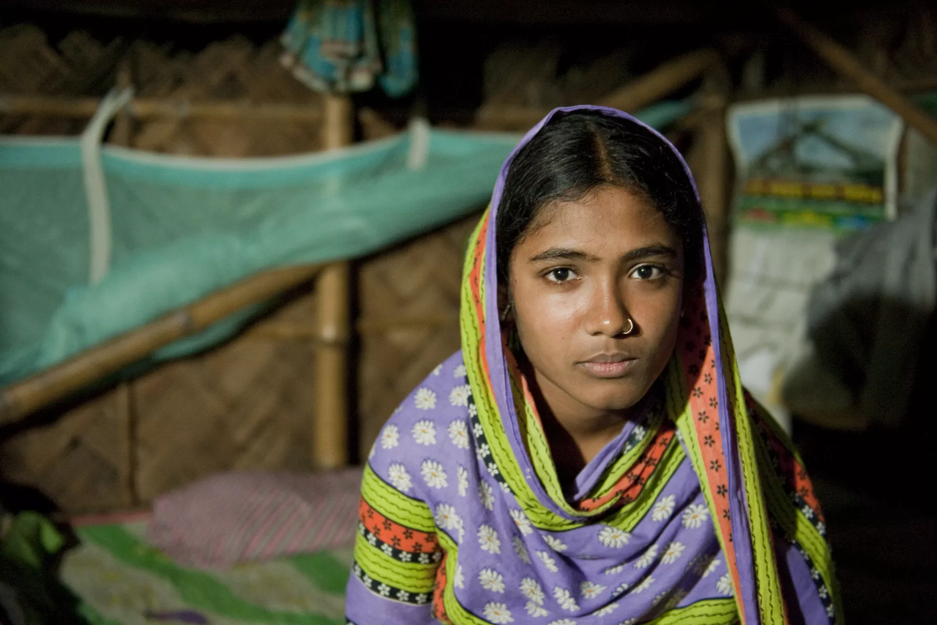 Fatema, 15, in Bangladesh was saved from marriage