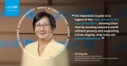 &ldquo;It&rsquo;s important to pass on a legacy of the right values to the next generation, showing them that by working toward a world without poverty and supporting human dignity, they truly can make a difference.&rdquo;  Kin Bing Wu  International Education Policy Consultant  Founding Board Member, UNICEF USA Northwest Regional Board  UNICEF International Council member