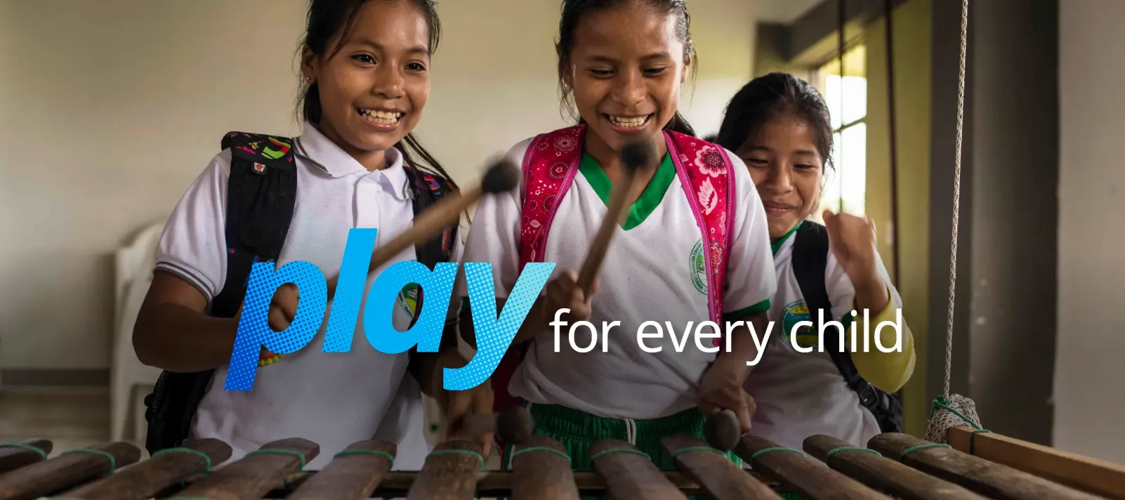 Children playing instruments