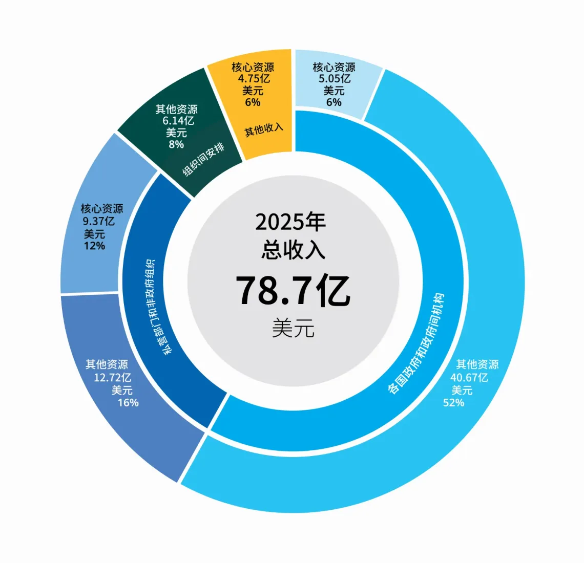 2025年收入来源和资金类型