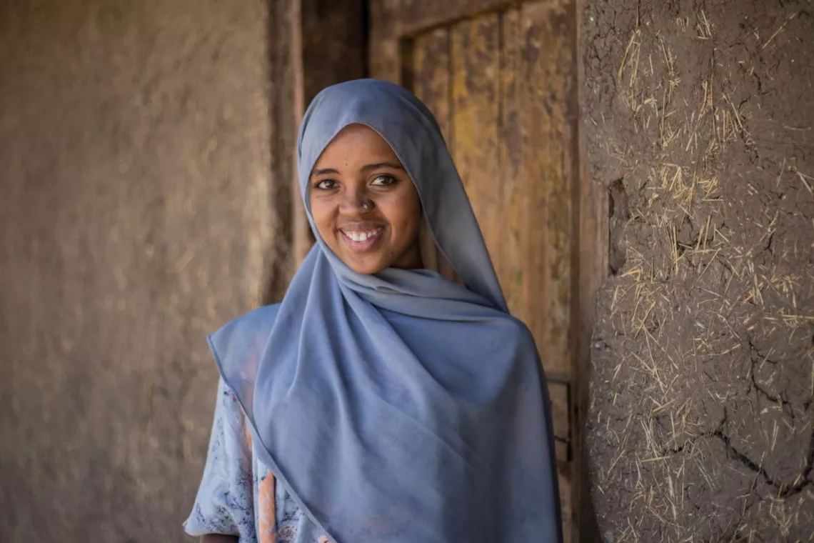 Asanti Bakaree, 15, in Ethiopia.
