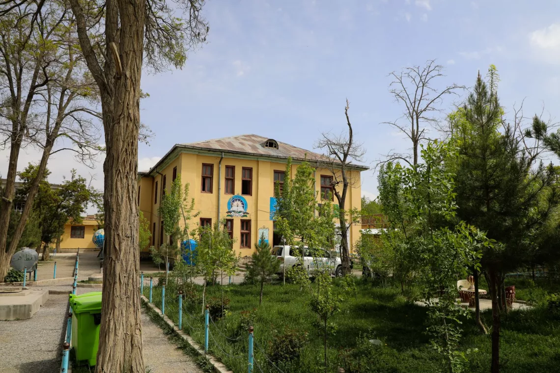 Afghanistan. Halima Khazan School in Gardez city, Paktya province.
