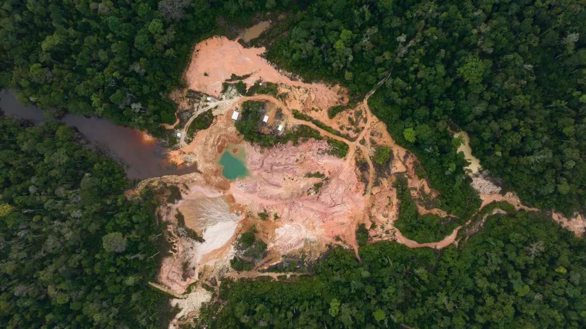 The migrant mining communities live in some of Suriname's most remote jungles. 
