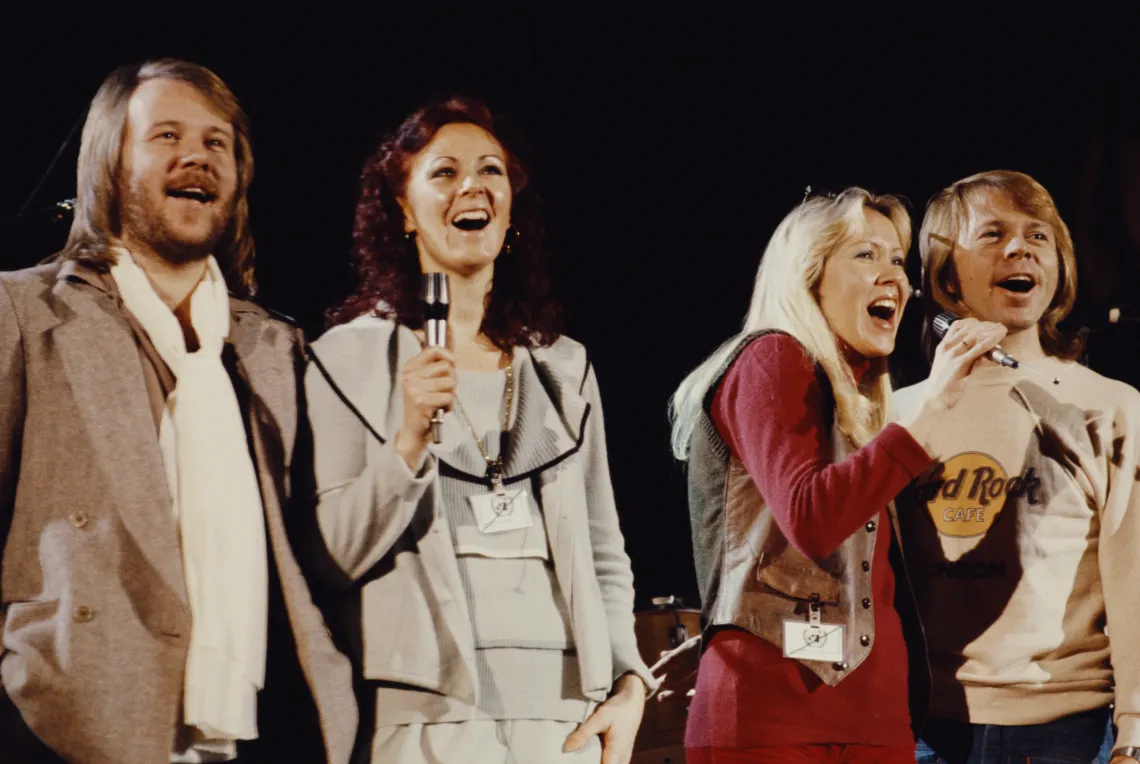 Swedish pop group Abba