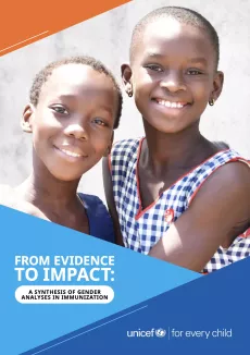 From Evidence to Impact: A synthesis of gender analyses in immunization
