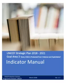 Goal Area 3 Indicator Manual Cover