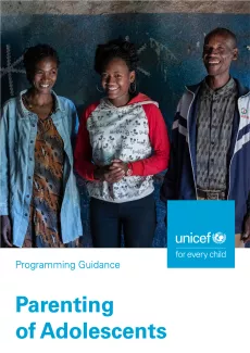 cover of Parenting of Adolescents Guidance