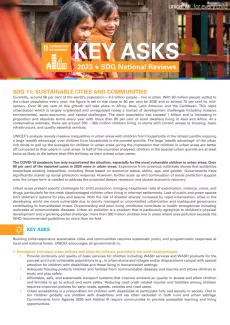 SDG 11 Issue Brief