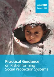 UNICEF Practical guidance risk informing protection social systems 2026 document cover
