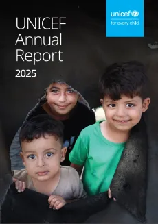 Children in Gaza celebrated the announcement of a ceasefire on 9 October 2025.