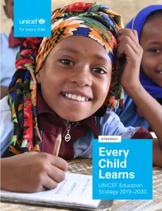 UNICEF education strategy 2019 cover