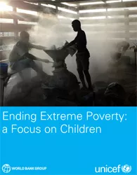 Cover page of ending extreme poverty report