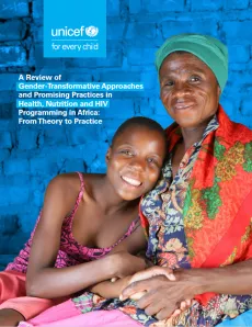 Gender-Transformative Approaches and Promising Practices in Health, Nutrition and HIV Programming in Africa