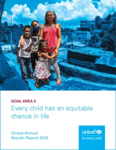 Global annual results report 2020 goal area 5 cover