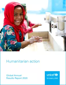 Global annual results report 2020 - humanitarian action cover