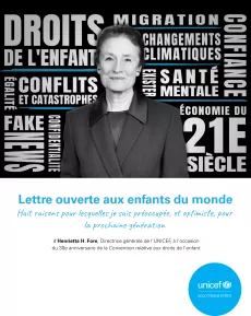 Lettre ouverte aux enfants du monde 2019