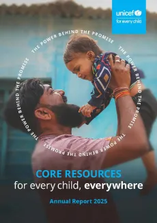 UNICEF-Core-resources-annual-report-2025-document-cover
