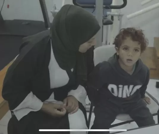 Saad Sami & his mother