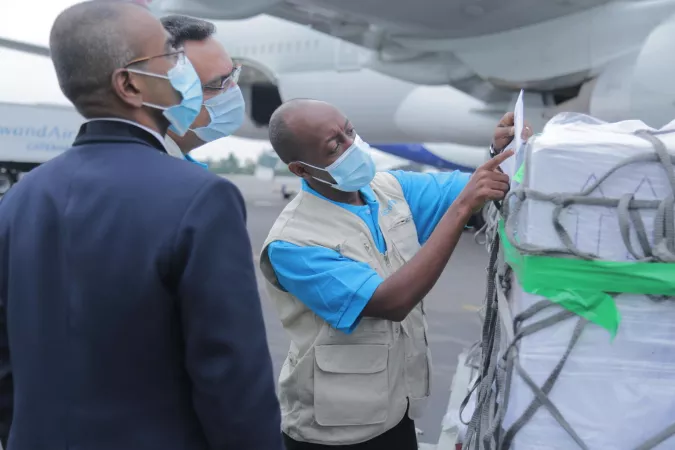 COVID-19 vaccines arriving in Rwanda