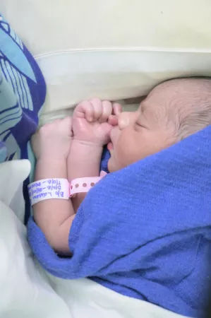 New Year's baby from Fiji 