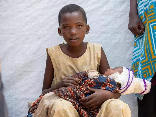Vist of a child-friendly space in the Sobel IDPs site.