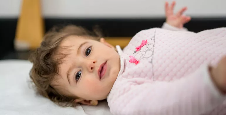 A young infant 