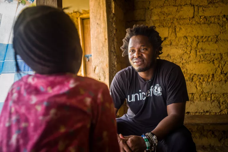 In Tonkolili district, Sierra Leone, Ishmael Beah meets child survivors of sexual abuse. 
