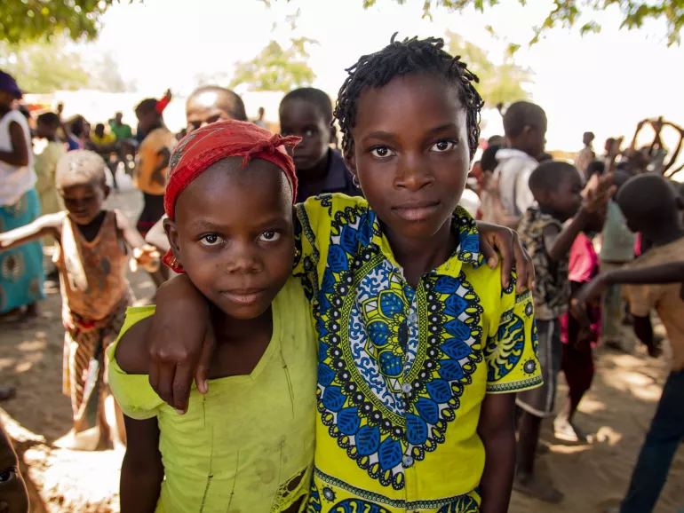 Dec. 4th 2020, Metuge, Cabo Delgado Province, Mozambique: Children at Metuge IDP camp