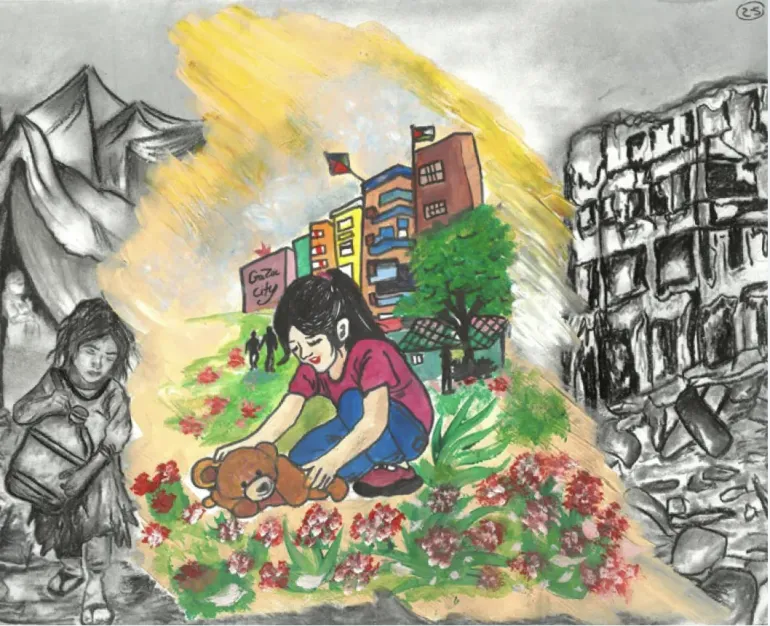 The Gaza We Want drawing