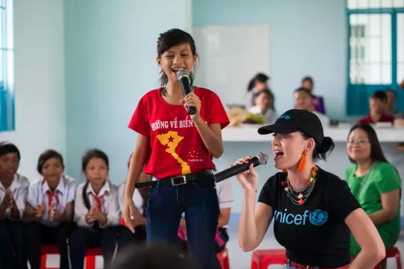 Singing with children