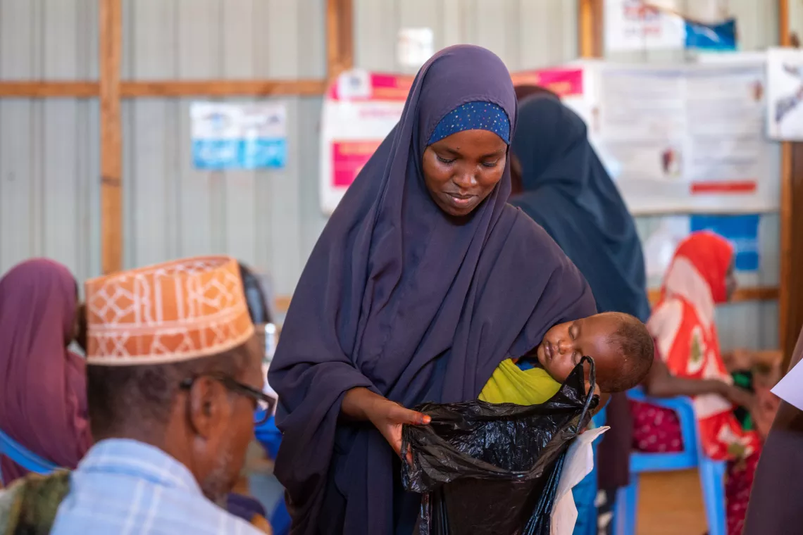 Community workers play a vital role in providing malnourished children with ongoing guidance and support.