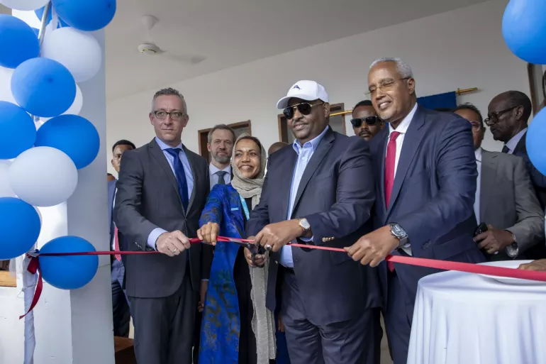 Inauguration of the Garowe General Hospital
